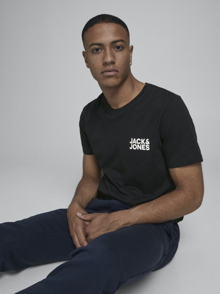Jack Jones Corp Logo Regular Fit Erkek Tişört 12151955 - 3