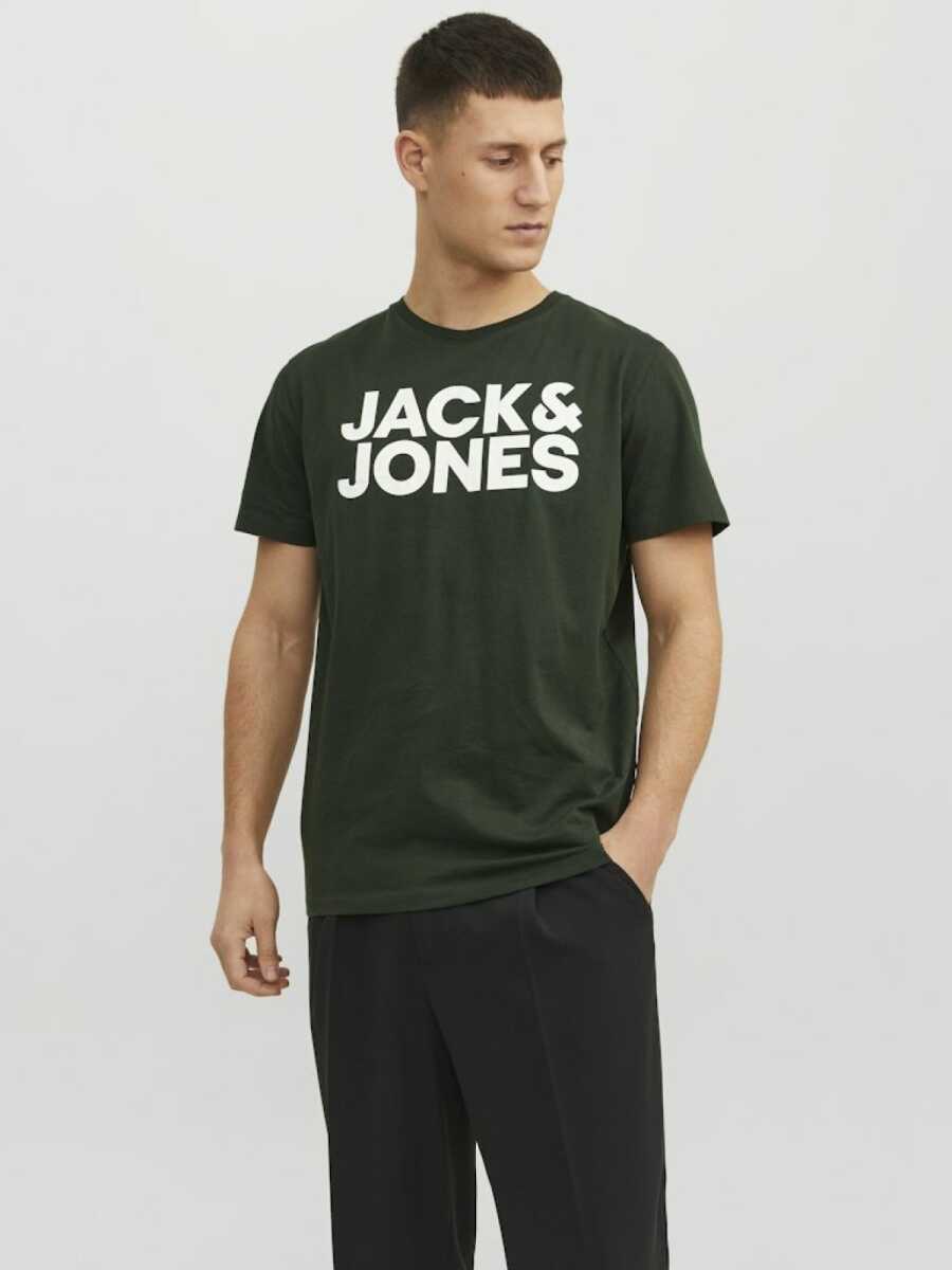 Jack Jones Corp Logo Regular Fit Erkek Tişört 12151955