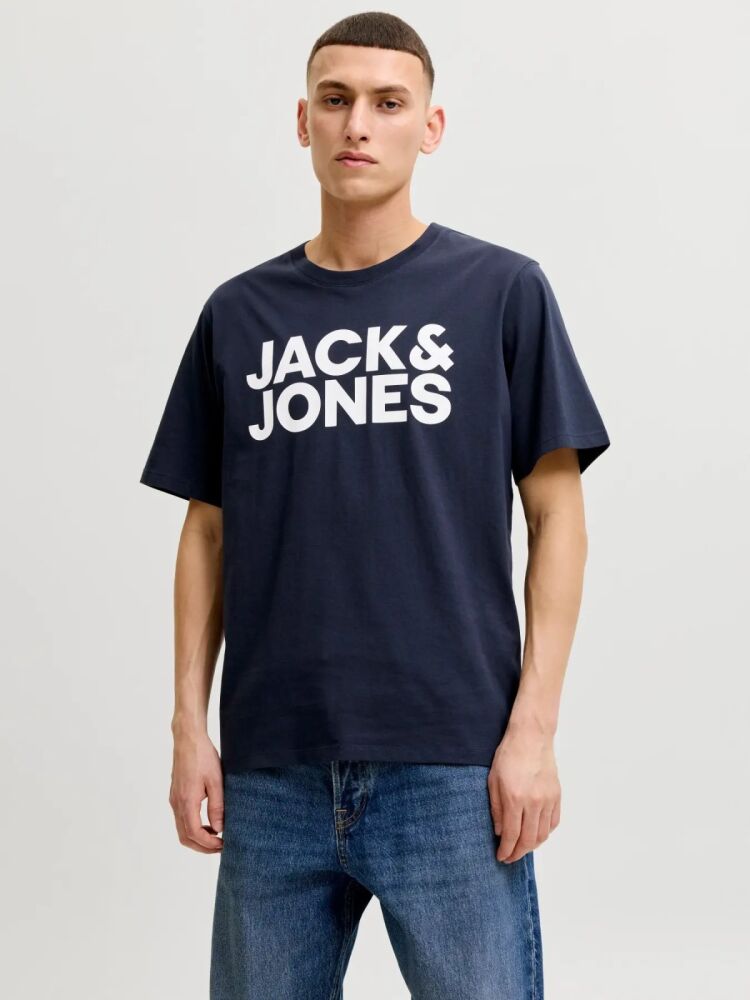 Jack Jones Corp Logo Regular Fit Erkek Tişört 12151955