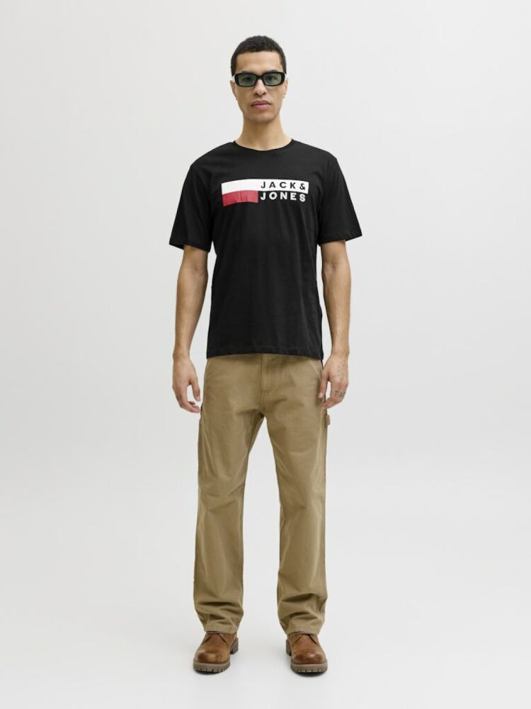 Jack Jones Corp Logo Regular Fit Erkek Tişört 12277926 (1)