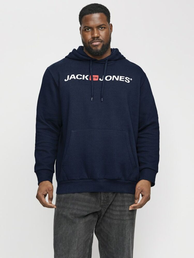 Jack Jones Corp Old Logo Büyük Beden Erkek Sweat 12184983