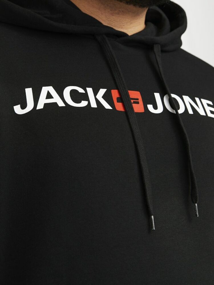 Jack Jones Corp Old Logo Büyük Beden Erkek Sweat 12184983 - 4
