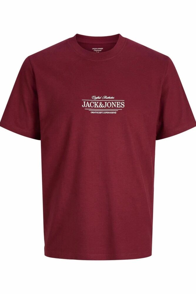 Jack Jones Cossıs Mınımal Erkek Tişört 12295049