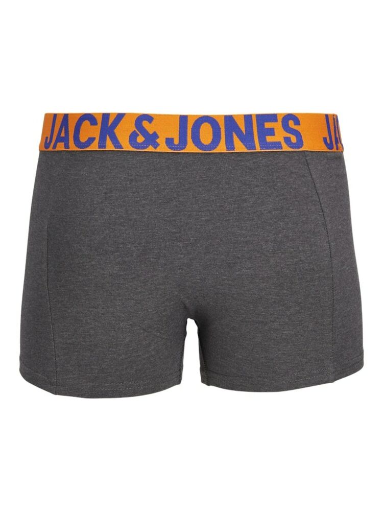 Jack Jones Crezy Solıd 3 Lü Paket Erekek Boxer 12151349 - 5