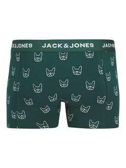 Jack Jones Denım Dog Baskılı 3 Lü Paket Erkek Boxer 12275817 - 3