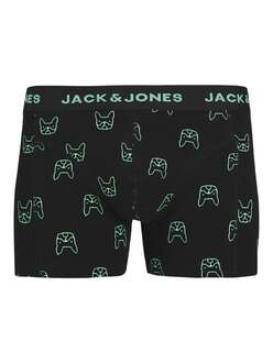Jack Jones Denım Dog Baskılı 3 Lü Paket Erkek Boxer 12275817 - 5
