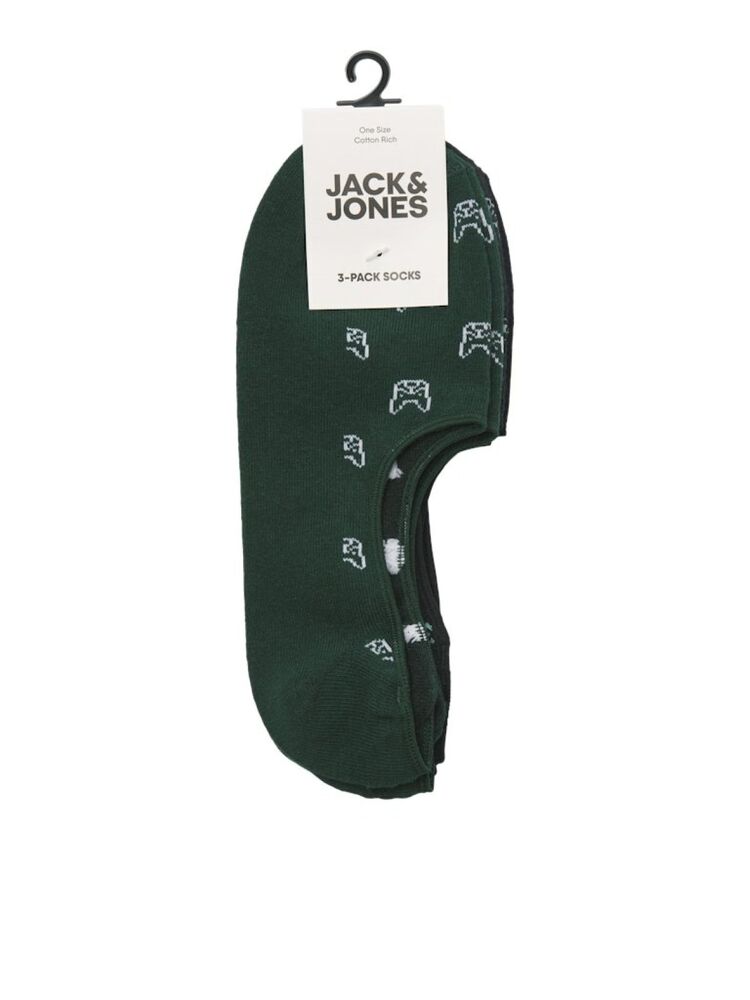 Jack Jones Denım Dog Multı 3 Lü Paket Erkek Çorap 12275821 - 2
