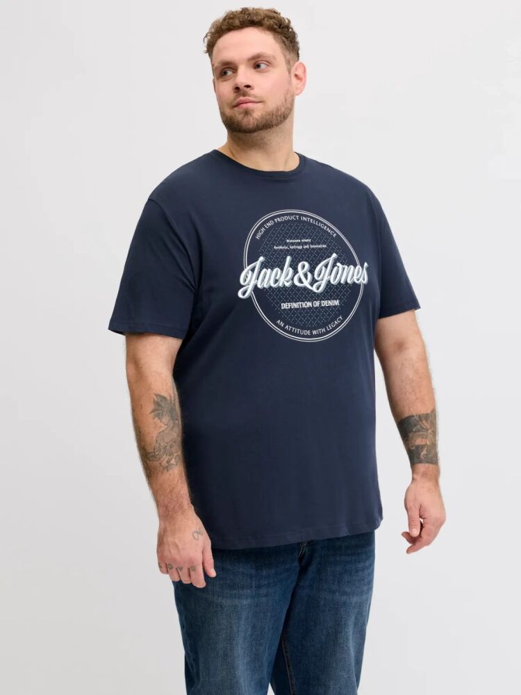 Jack Jones Dover Erkek Büyük Beden Tişört 12294516
