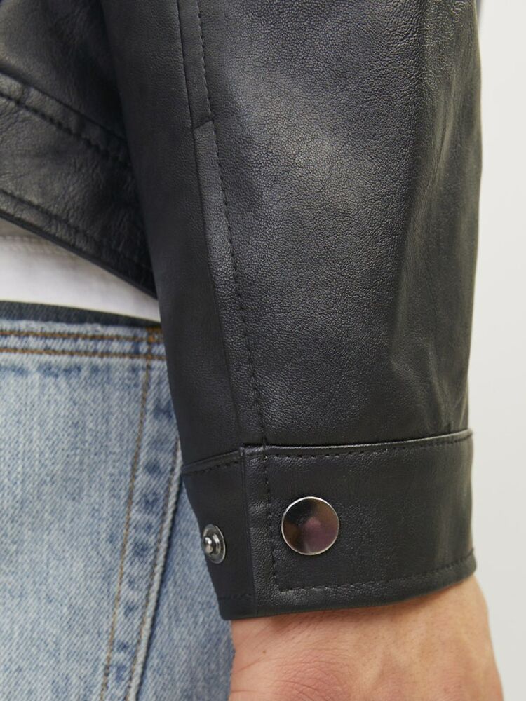 Jack Jones Dylan Pu Bıker Erkek Ceket 12261196 - 2