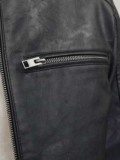 Jack Jones Dylan Pu Bıker Erkek Ceket 12261196 - 3