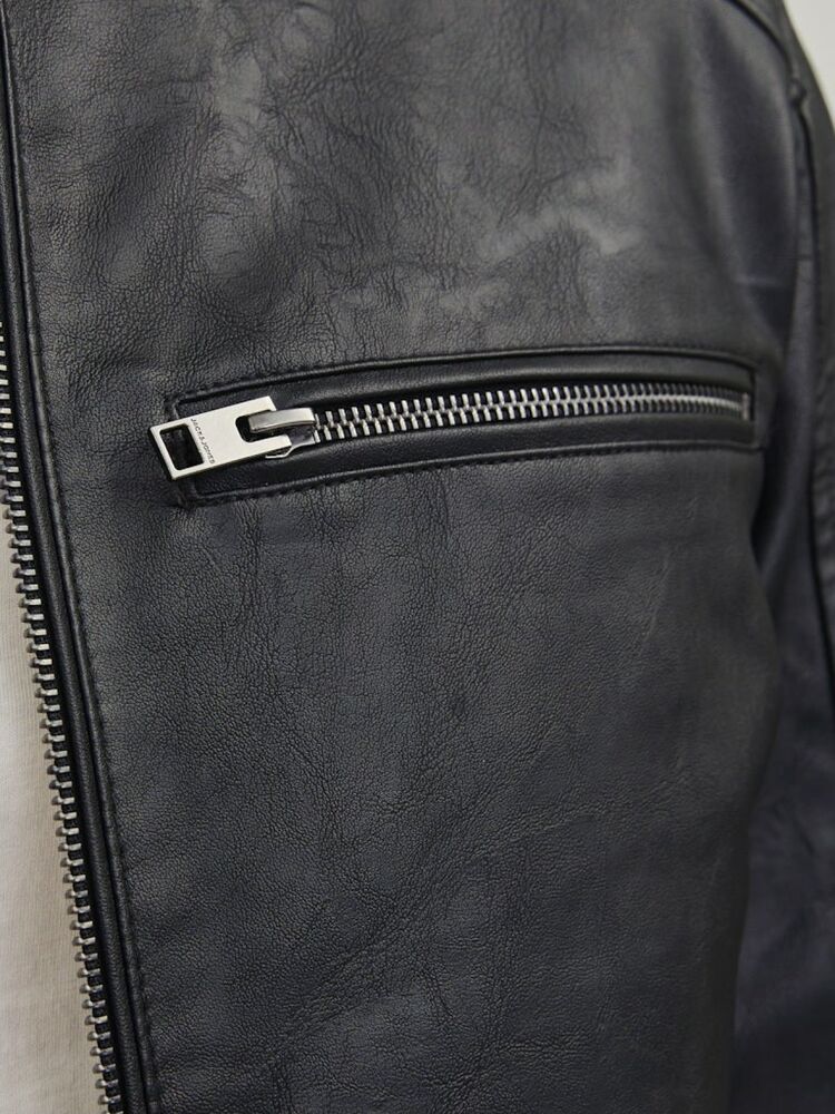 Jack Jones Dylan Pu Bıker Erkek Ceket 12261196 - 3
