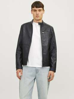 Jack Jones Dylan Pu Bıker Erkek Ceket 12261196 - 4