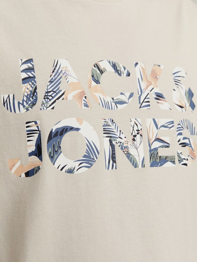 Jack Jones Ebran Logo Erkek Tişört 12268127 - 3