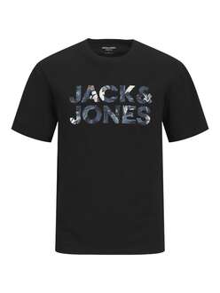 Jack Jones Ebran Logo Erkek Tişört 12268127 - 1