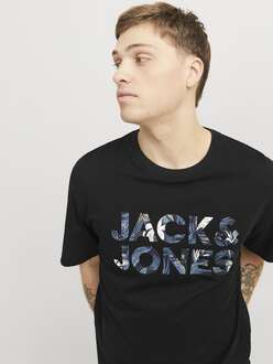 Jack Jones Ebran Logo Erkek Tişört 12268127 - 5