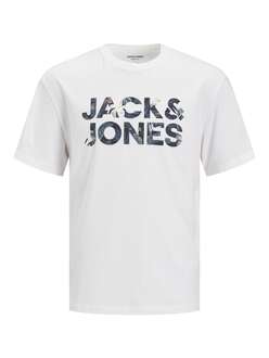 Jack Jones Ebran Logo Erkek Tişört 12268127 - 1