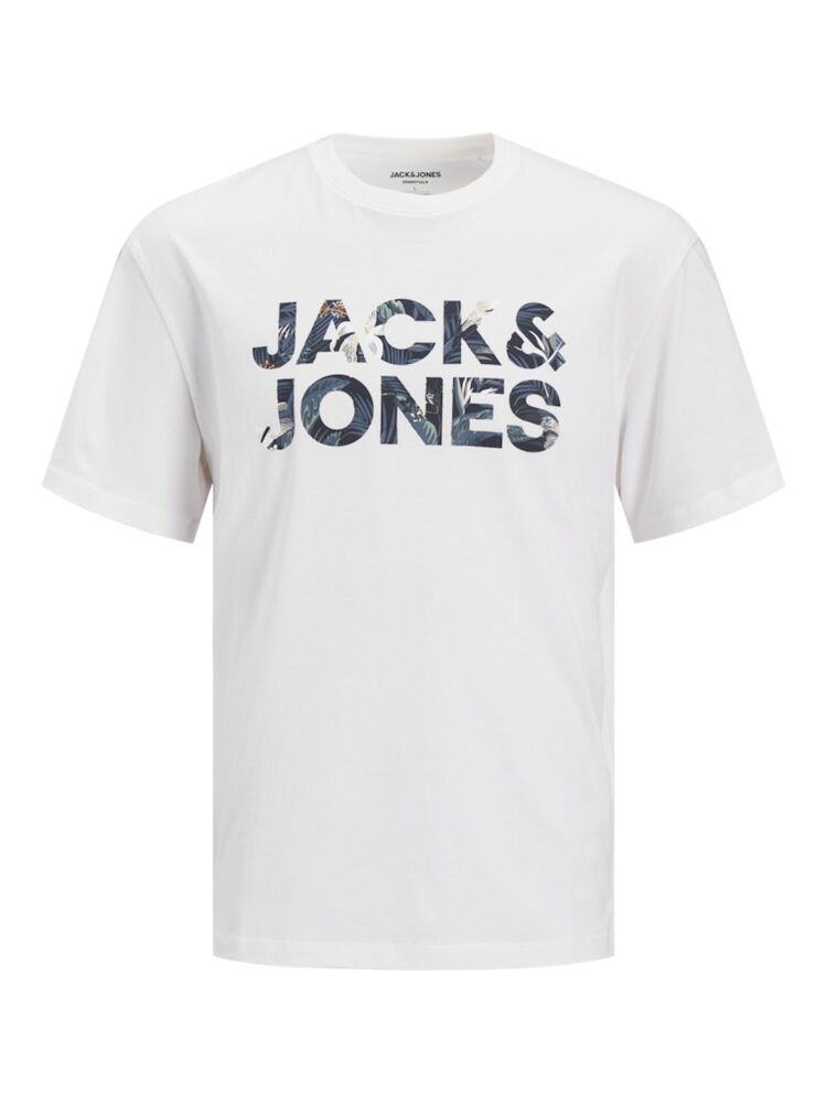 Jack Jones Ebran Logo Erkek Tişört 12268127 - 1