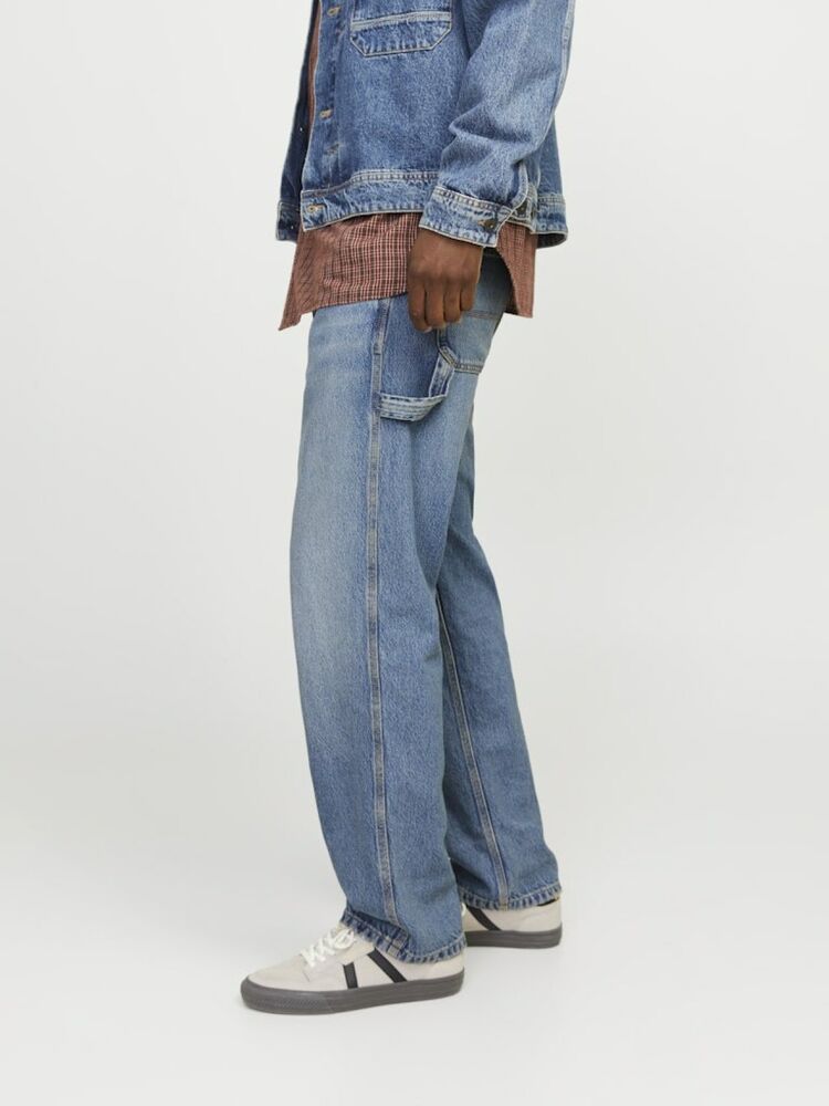 Jack Jones Eddıe Carpenter Sbd Loose Fit Erkek Jean Pantolon 12261926 - 4
