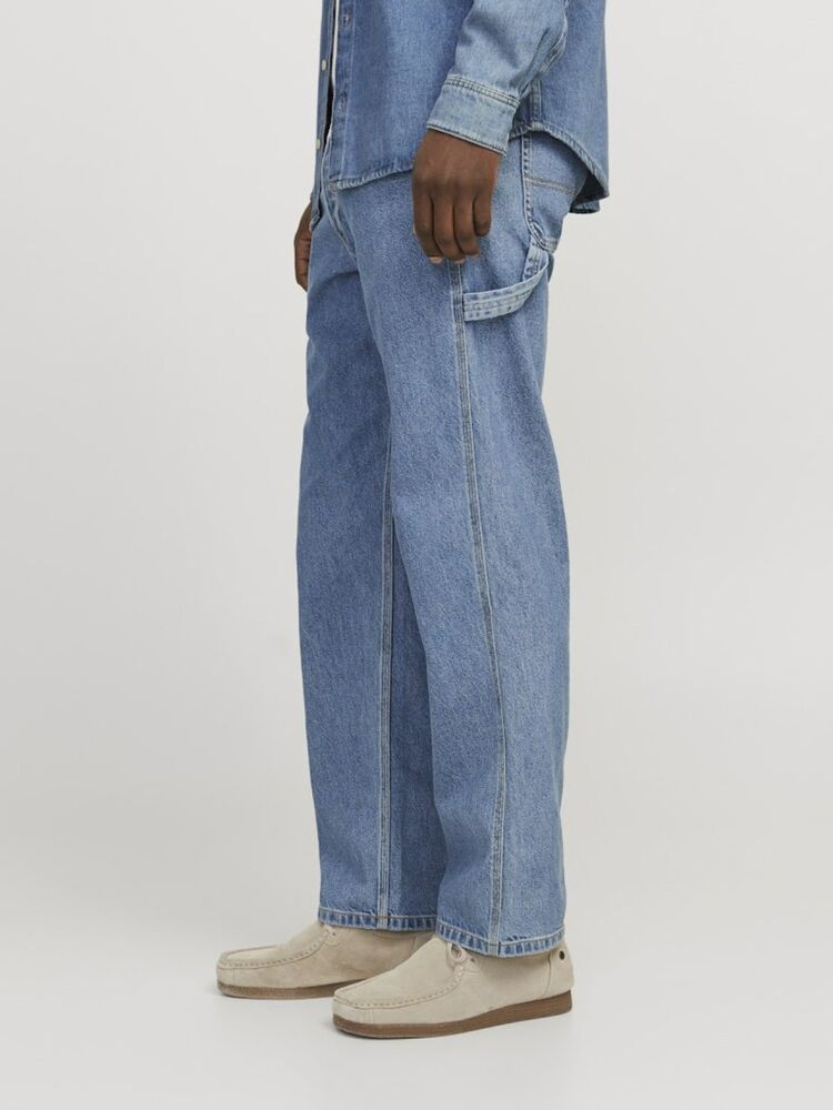 Jack Jones Eddıe Loose Fıt Erkek Jean Pantolon 12269506 - 3