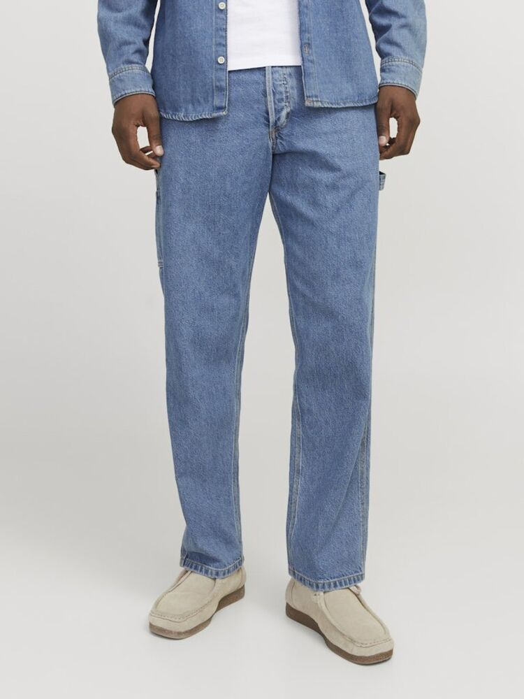 Jack Jones Eddıe Loose Fıt Erkek Jean Pantolon 12269506 - 4