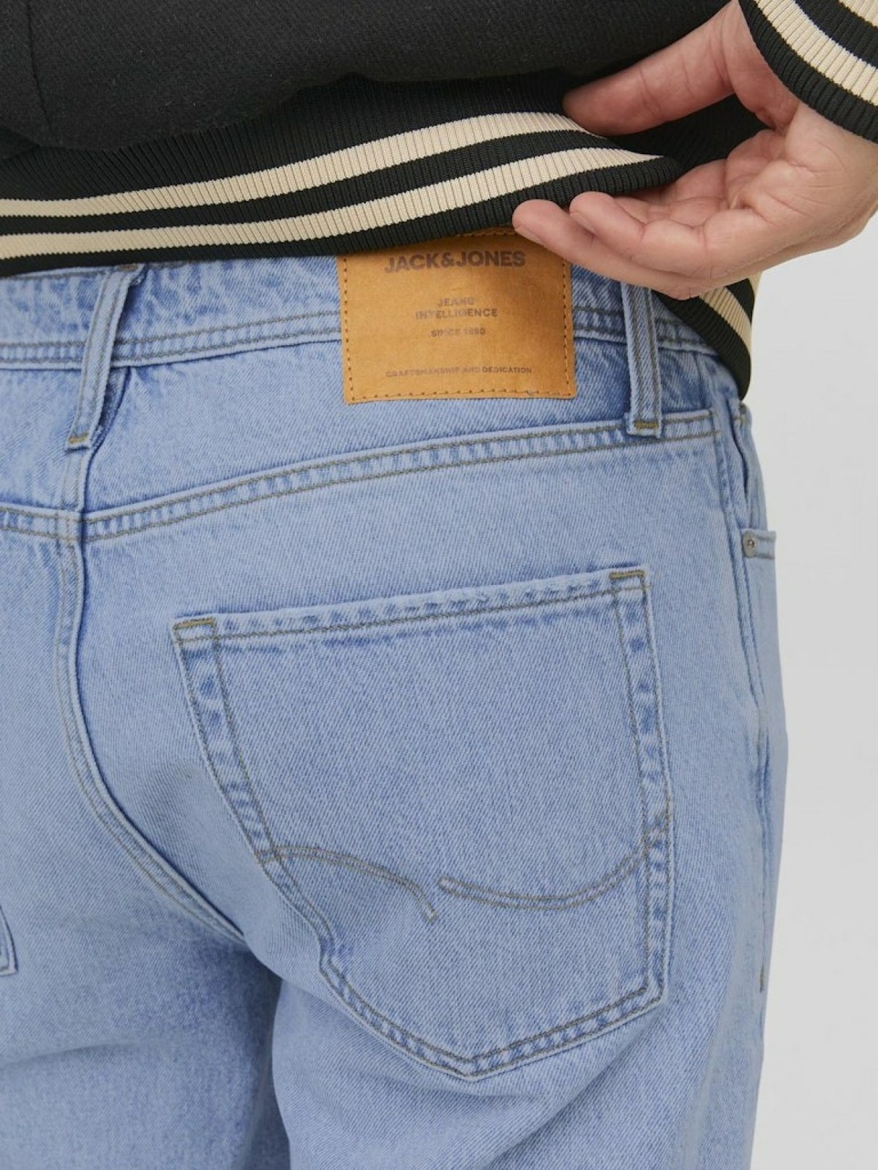 Jack Jones Eddıe Orıgınal Erkek Jean Pantolon 12202489 - 3