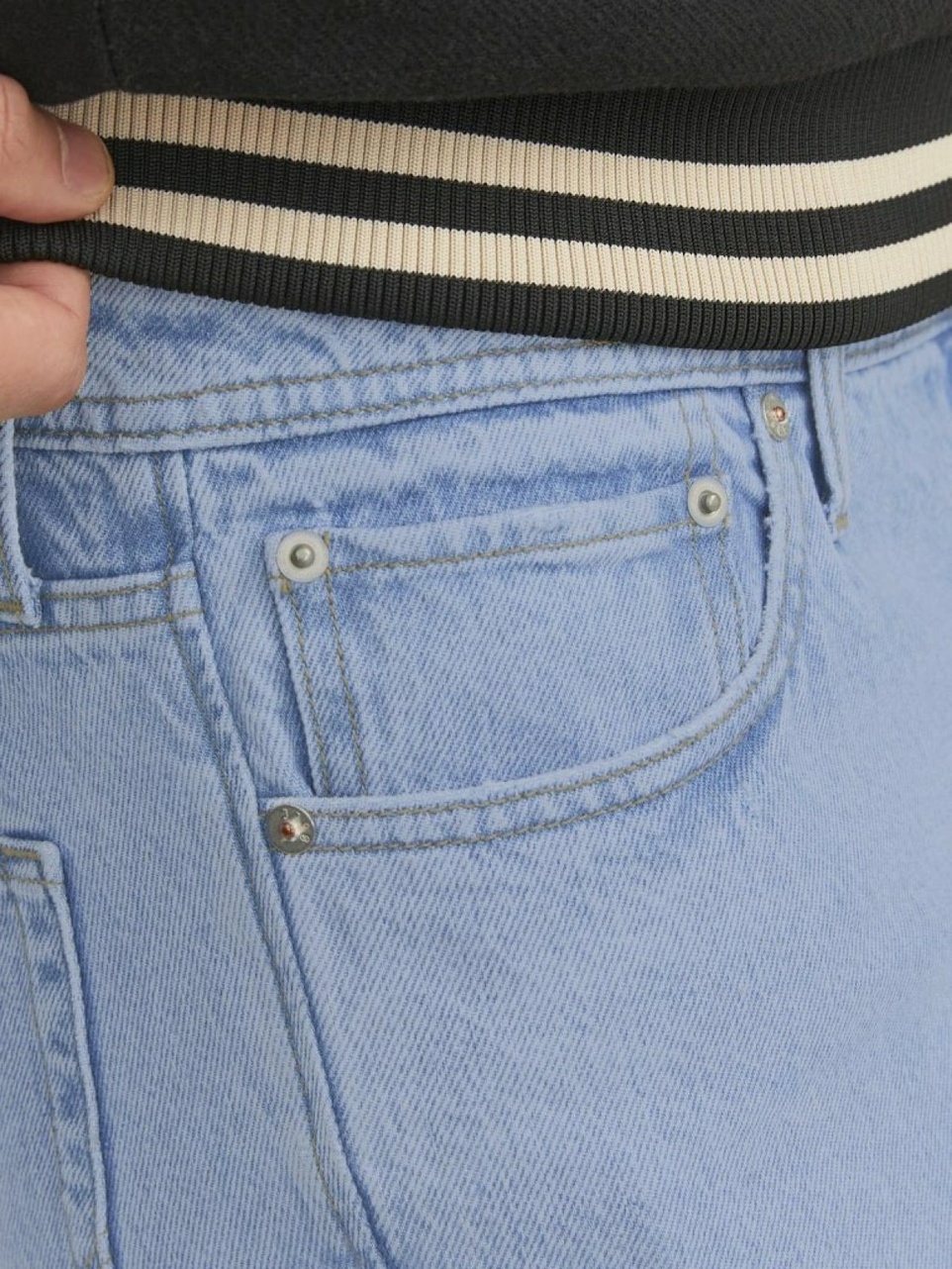 Jack Jones Eddıe Orıgınal Erkek Jean Pantolon 12202489 - 4