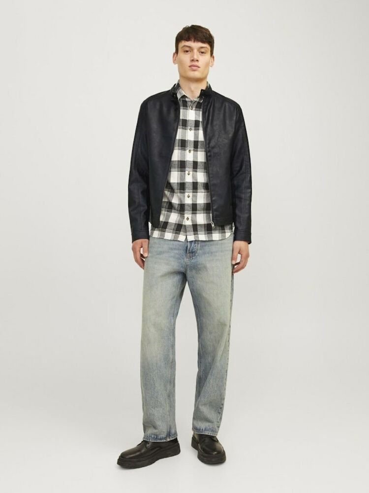 Jack Jones Edylan Clean Pu Erkek Ceket 12261195 - 4