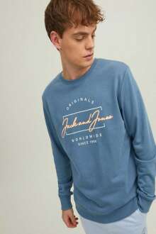 Jack Jones Elden Erkek Sweat 12213301 - 4