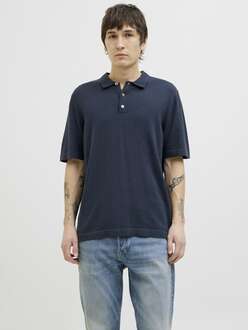 Jack Jones Emıl Knıt Relaxed Relax Fit Tiriko Erkek Polo Yaka Tişört 12268216 - 2