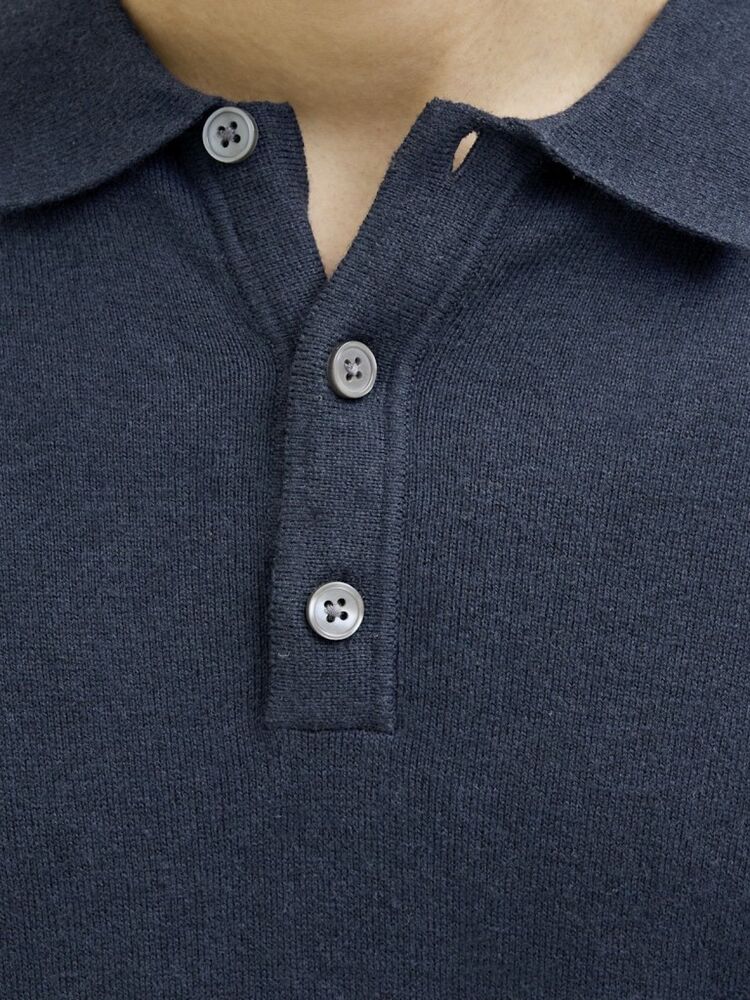 Jack Jones Emıl Knıt Relaxed Relax Fit Tiriko Erkek Polo Yaka Tişört 12268216 - 3