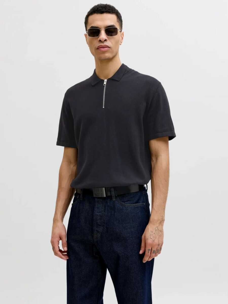 Jack Jones Emıl Regular Fit Triko Erkek Polo Tişört 12288260
