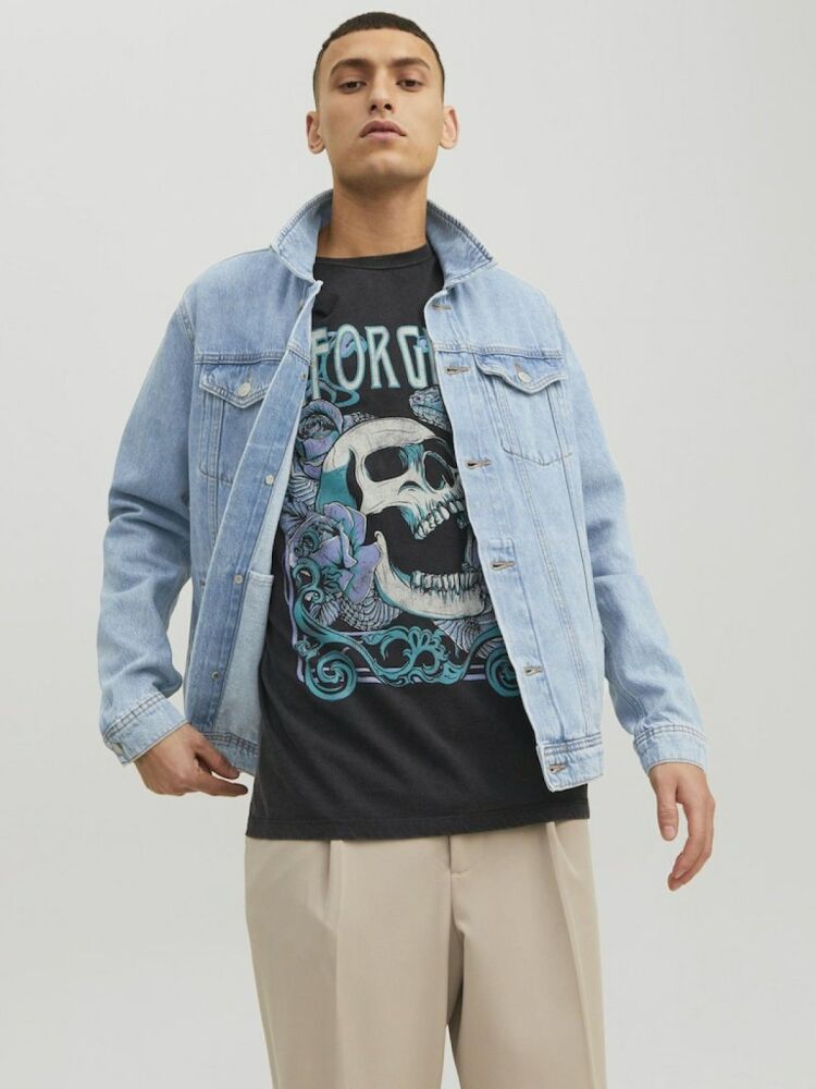 Jack Jones Erkek Jean Ceket 12223612 (1)
