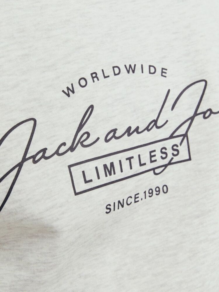 Jack Jones Errıs Bisiklet Yaka Erkek Sweat 12256837 (1)