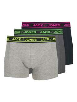 Jack Jones Ethan Solıd 3 Lü Paket Erek Boxer 12260072 - 1