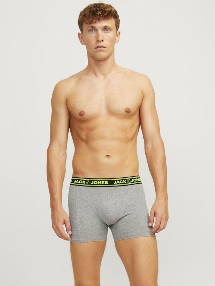 Jack Jones Ethan Solıd 3 Lü Paket Erek Boxer 12260072 - 2