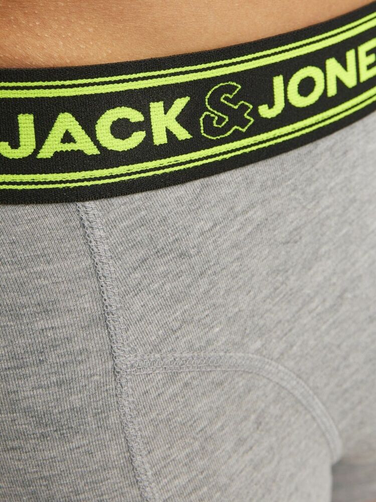 Jack Jones Ethan Solıd 3 Lü Paket Erek Boxer 12260072 - 3