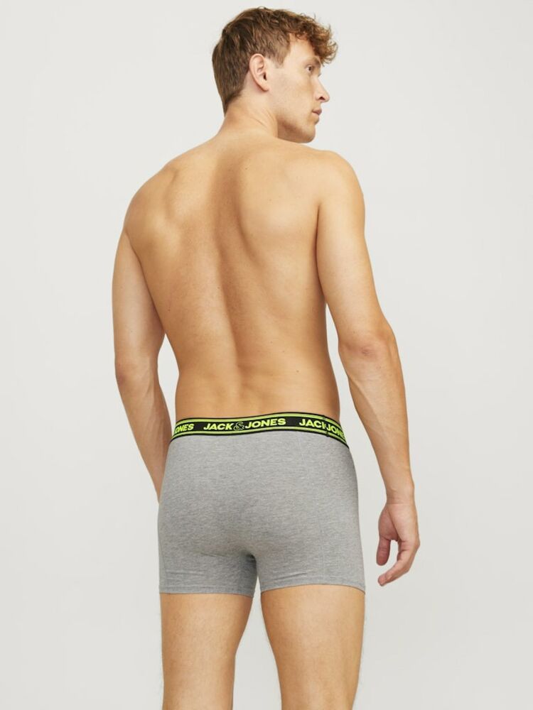 Jack Jones Ethan Solıd 3 Lü Paket Erek Boxer 12260072 - 5