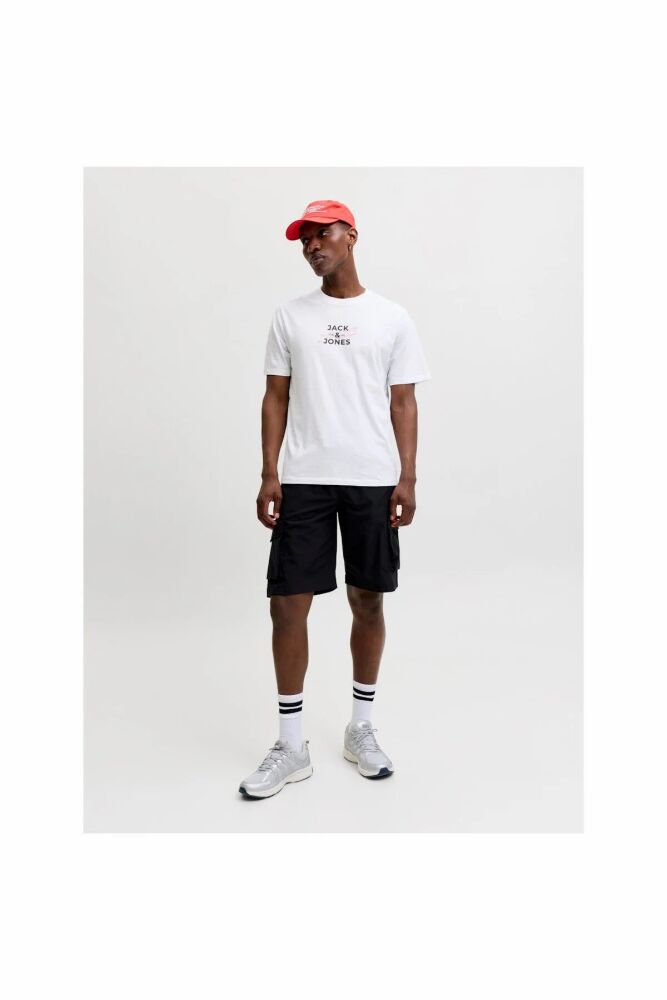 Jack Jones Etorna Front Print Regular Fit Erkek Tişört 12298583 (1)