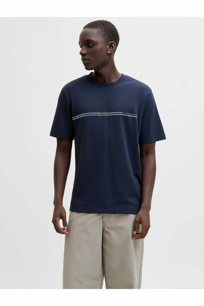 Jack Jones Fusıon Chest Regular Fit Erkek Tişört 12289936