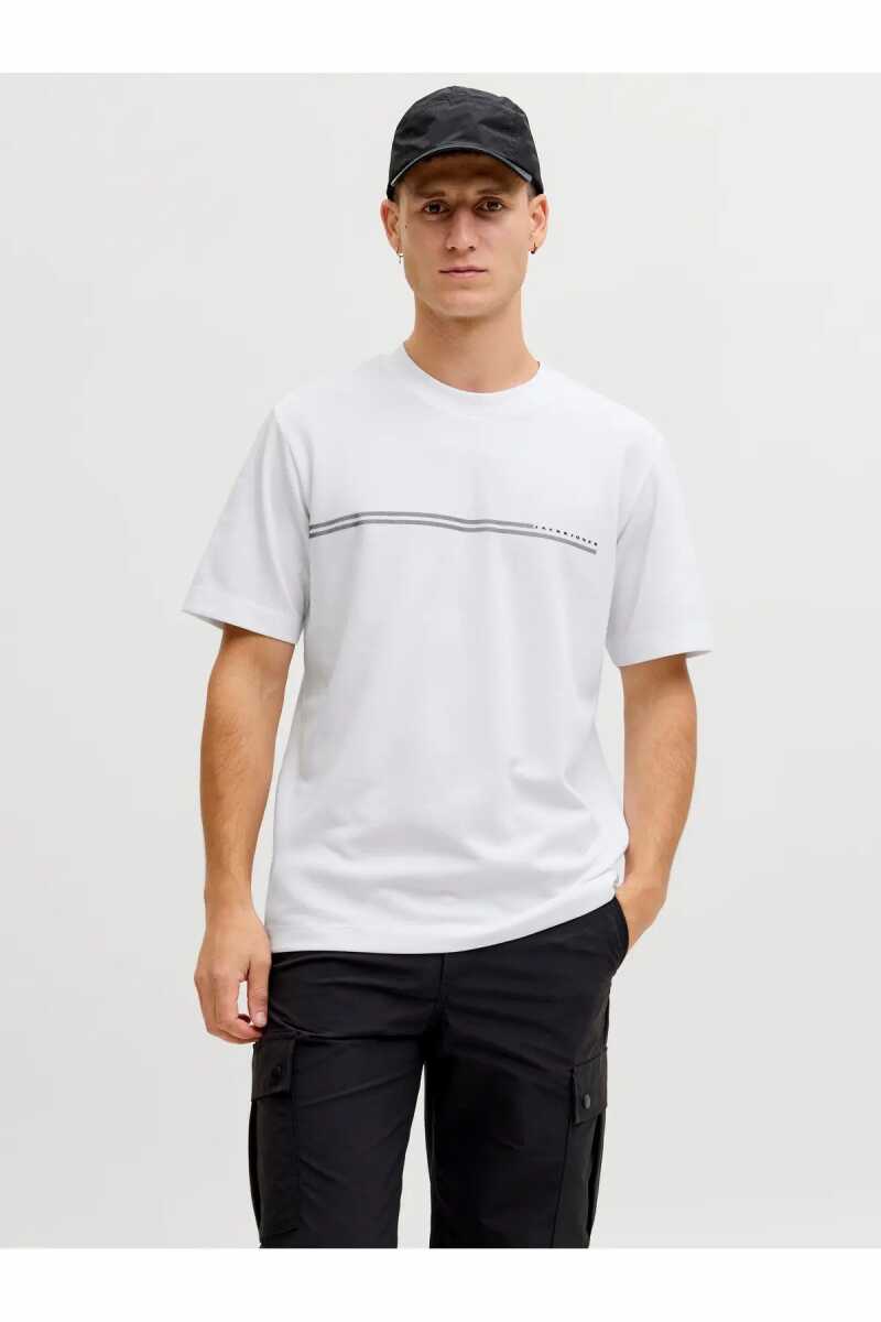 Jack Jones Fusıon Chest Regular Fit Erkek Tişört 12289936