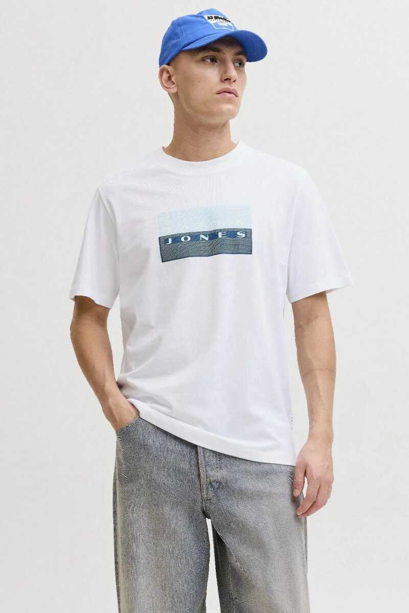 Jack Jones Fusıon Dots Print Regular Fit Erkek Tişört 12289863