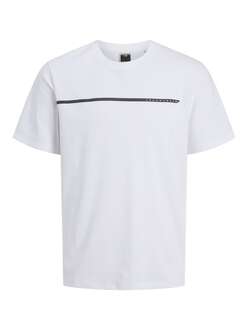 Jack Jones Fusıon Full Brendıng Erkek Tişört 12273120 - 1