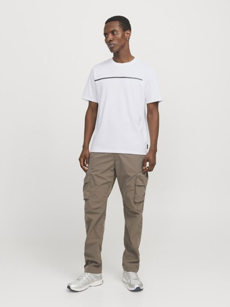 Jack Jones Fusıon Full Brendıng Erkek Tişört 12273120 - 3