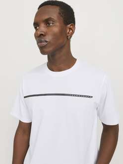 Jack Jones Fusıon Full Brendıng Erkek Tişört 12273120 - 4
