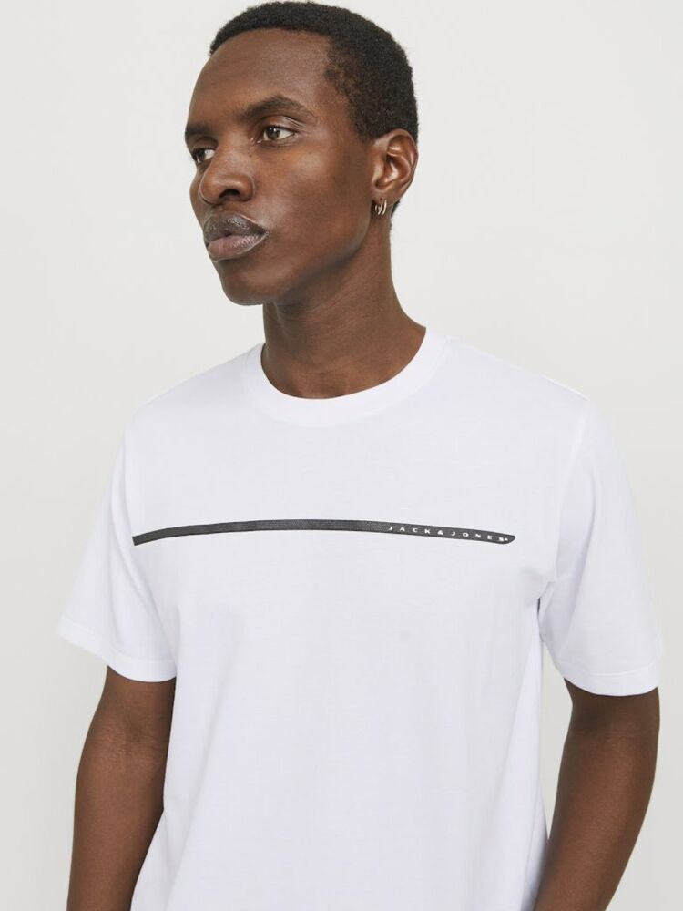 Jack Jones Fusıon Full Brendıng Erkek Tişört 12273120 - 4