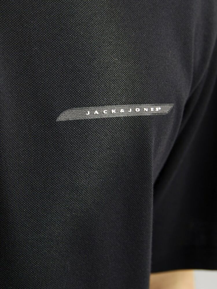 Jack Jones Fusıon Pıque Fermuarlı Polo Yaka Erkek Tişört 12273127 - 2