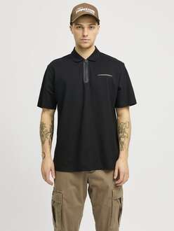 Jack Jones Fusıon Pıque Fermuarlı Polo Yaka Erkek Tişört 12273127 - 4