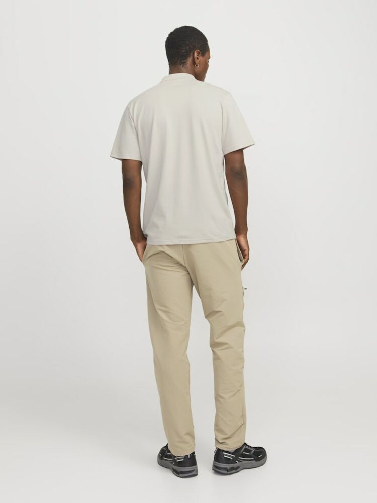 Jack Jones Fusıon Pıque Fermuarlı Polo Yaka Erkek Tişört 12273127 - 3