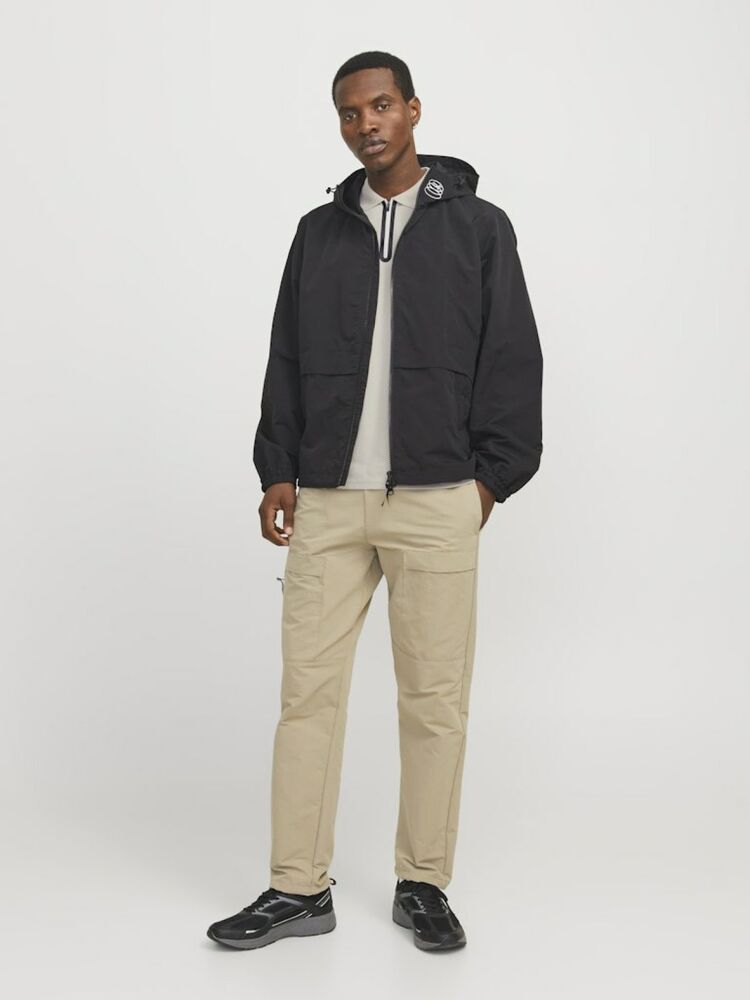 Jack Jones Fusıon Pıque Fermuarlı Polo Yaka Erkek Tişört 12273127 - 4
