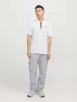 Jack Jones Fusıon Pıque Fermuarlı Polo Yaka Erkek Tişört 12273127 - 3